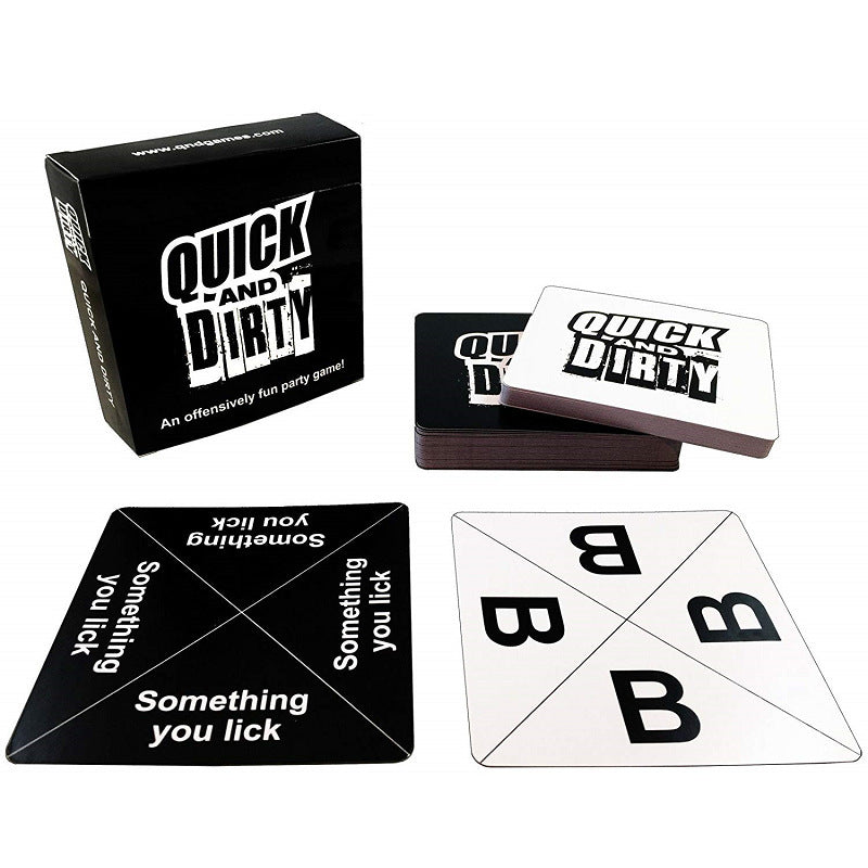 Fast and dirty board games - Spel på Engelska skickas från tillverkaren