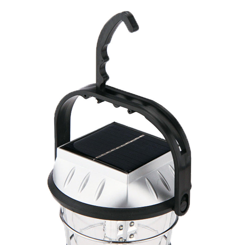 Camping Light - Uppladdningsbart batteri - kan laddas med Solcell och vev
