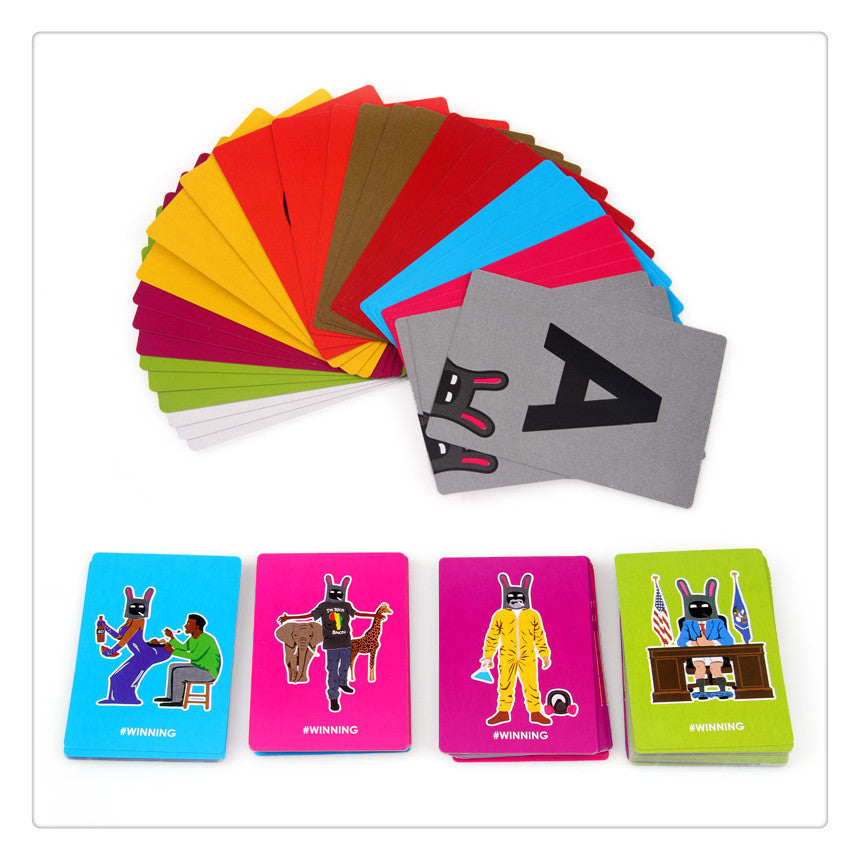 Confused friends expanded version of the board game card - Spel på Engelska