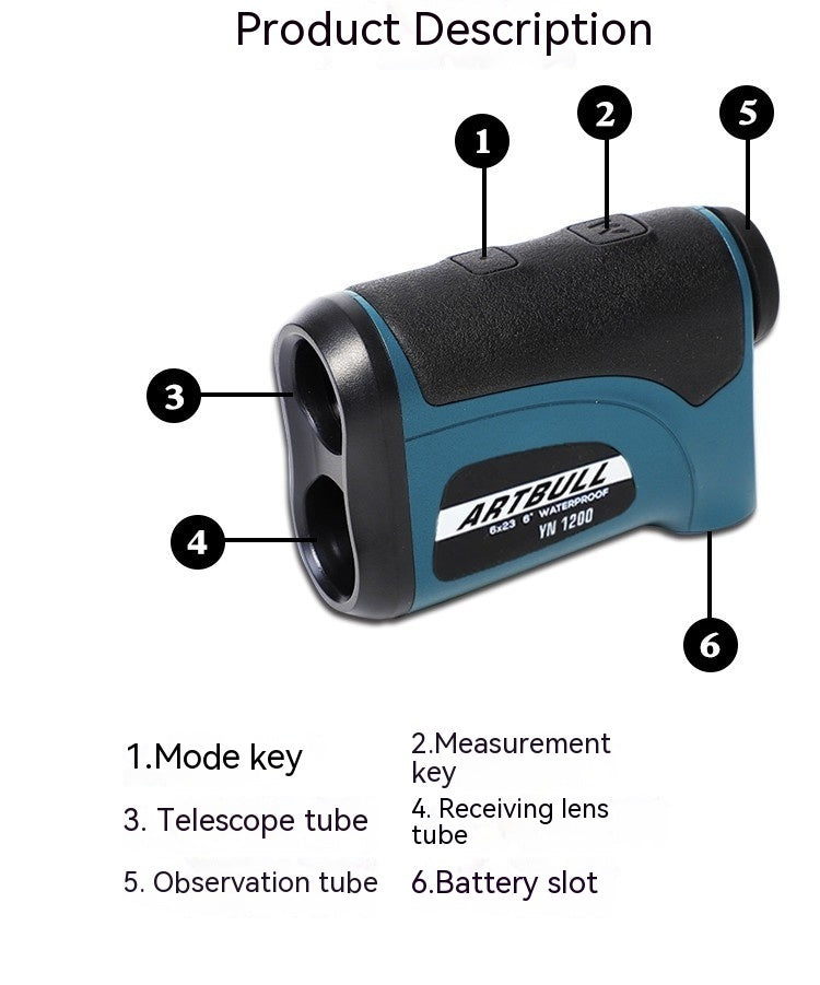 đïžââïž Outdoor Laser Ranging Telescope