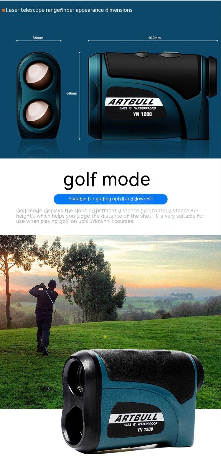 đïžââïž Outdoor Laser Ranging Telescope