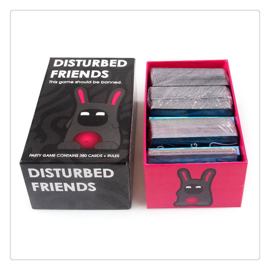 Confused friends expanded version of the board game card - Spel på Engelska
