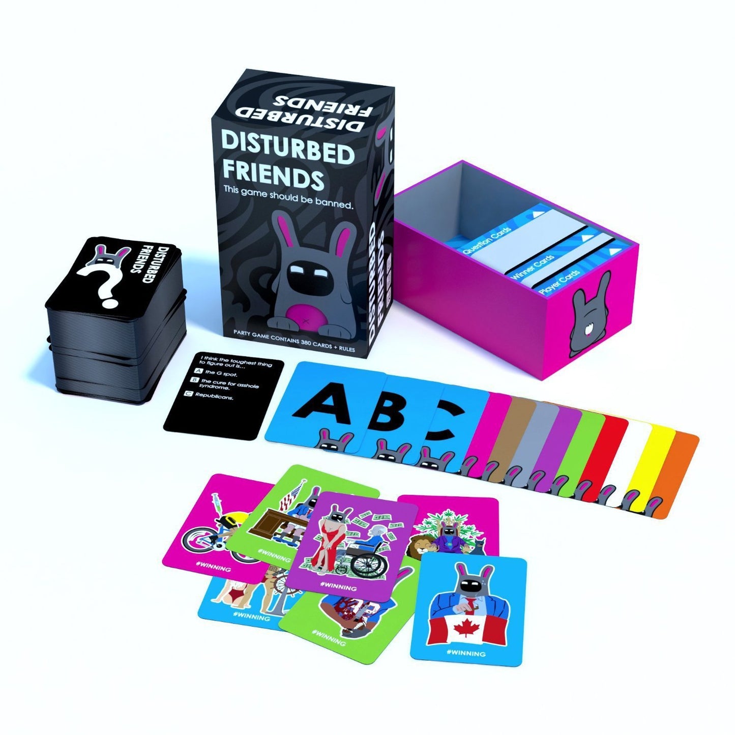 Confused friends expanded version of the board game card - Spel på Engelska