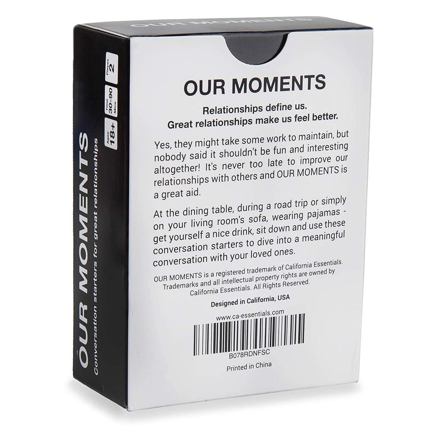 our moments couples desktop cards - Spel på Engelska
