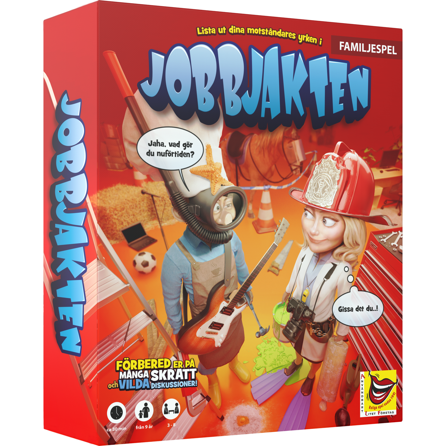 Jobbjakten - Det perfekta Brädspelet för Familjekvällar, Sällskapsspel och Fester