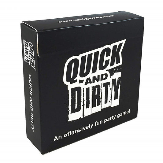 Fast and dirty board games - Spel på Engelska skickas från tillverkaren