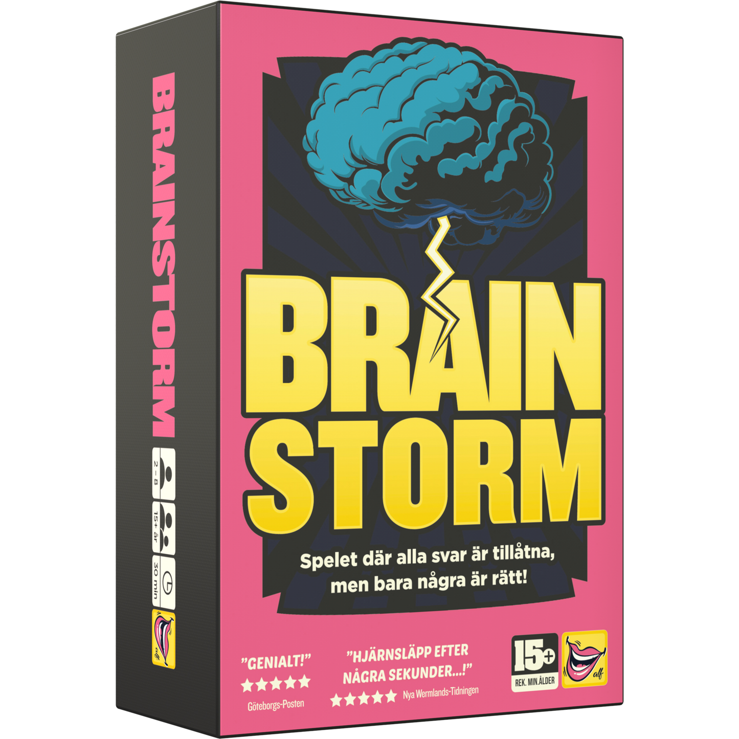 Brainstorm - Det perfekta Brädspelet för Familjekvällar, Sällskapsspel och Fester