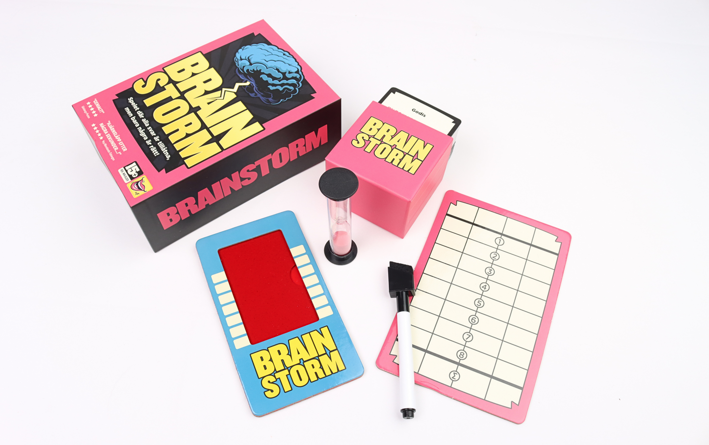 Brainstorm - Det perfekta Brädspelet för Familjekvällar, Sällskapsspel och Fester