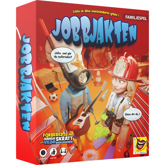 Jobbjakten - Det perfekta Brädspelet för Familjekvällar, Sällskapsspel och Fester