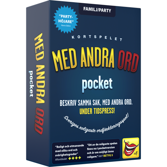 Med andra ord Pocket - Det perfekta Brädspelet för Familjekvällar, Sällskapsspel och Fester