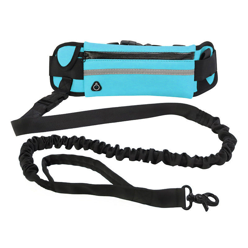 Hands-Free Hundkoppel med Bälte – För promenader och träning av stora hundar
